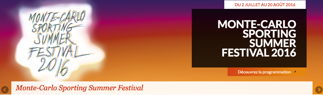 Trémoussez-vous au Monte-Carlo Sporting Summer Festival