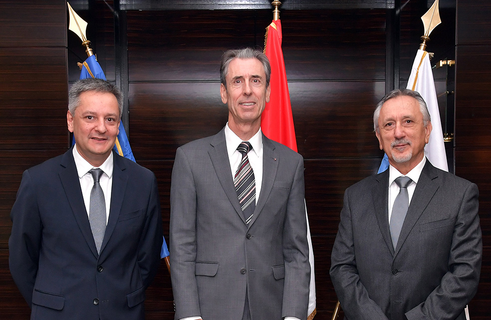 Visite en Principauté des Ministres des Affaires Etrangères d&rsquo;Andorre et de St Marin