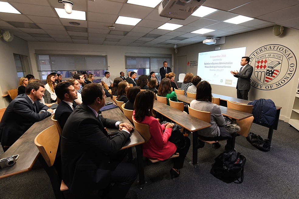 Creation d&rsquo;un « Bachelor of Finance », option « Monaco Banking and Financial Services »