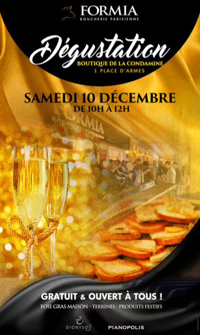 Formia : Dégustations de Noël