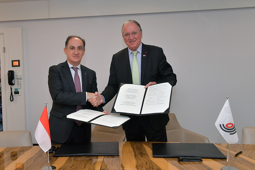 Signature d’un accord de travail entre l’Organisation européenne des brevets et Monaco