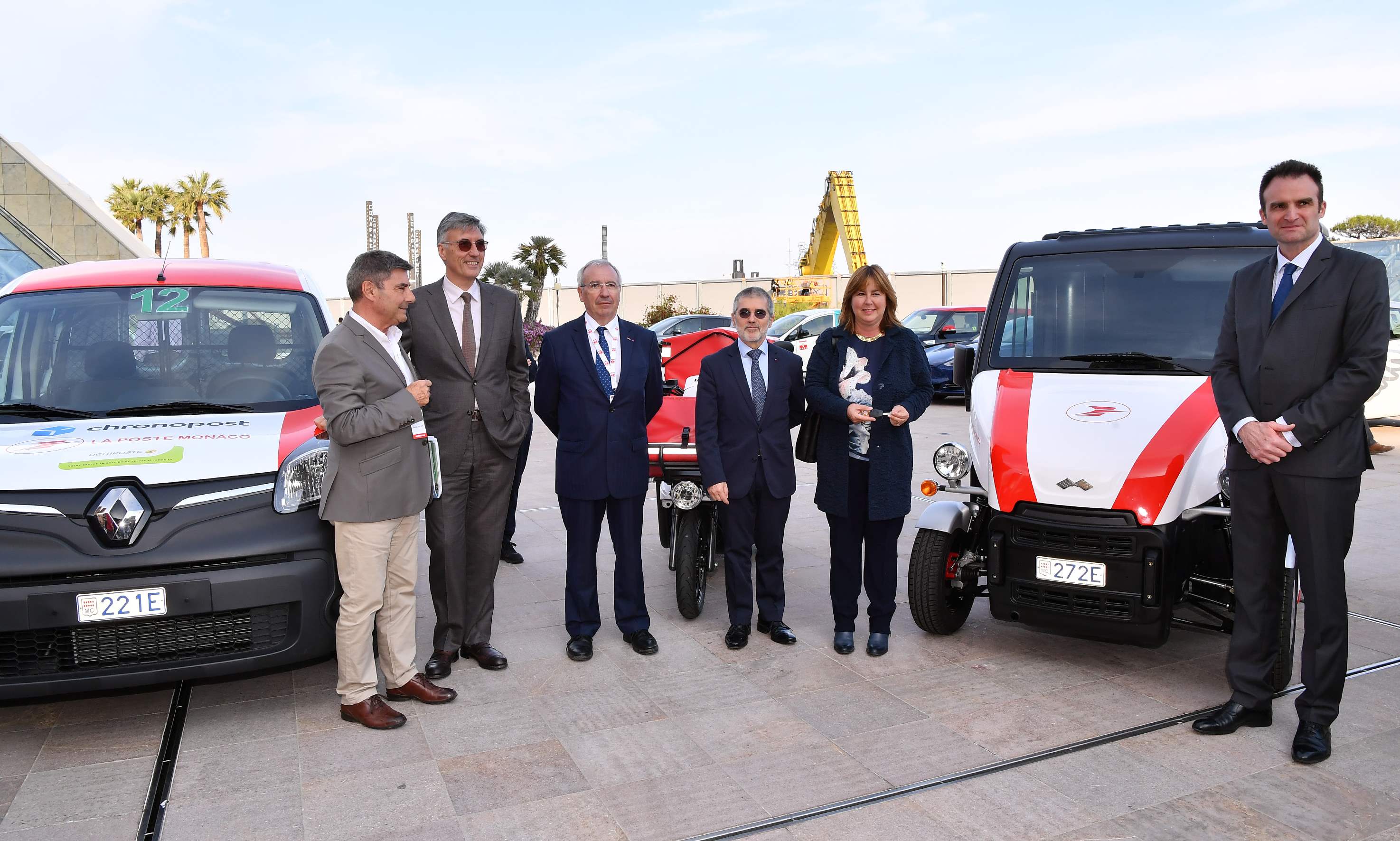 Véhicules e- La Poste Monaco