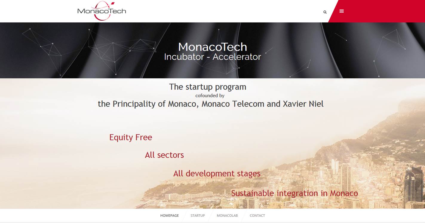 MonacoTech : lancement du site internet