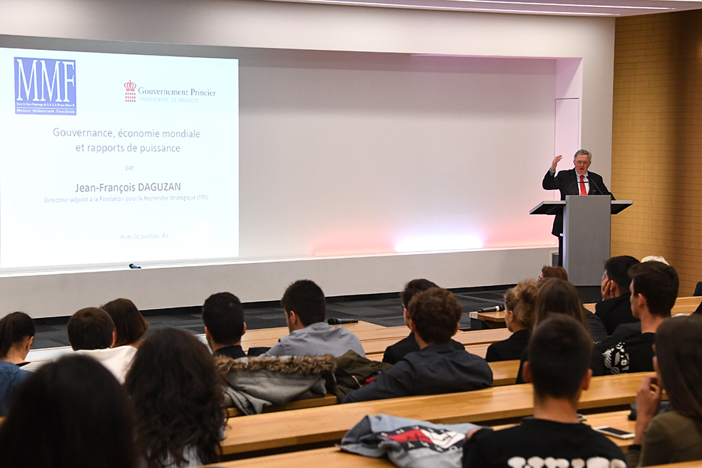 Dernière conférence Monaco Méditerranée Foundation