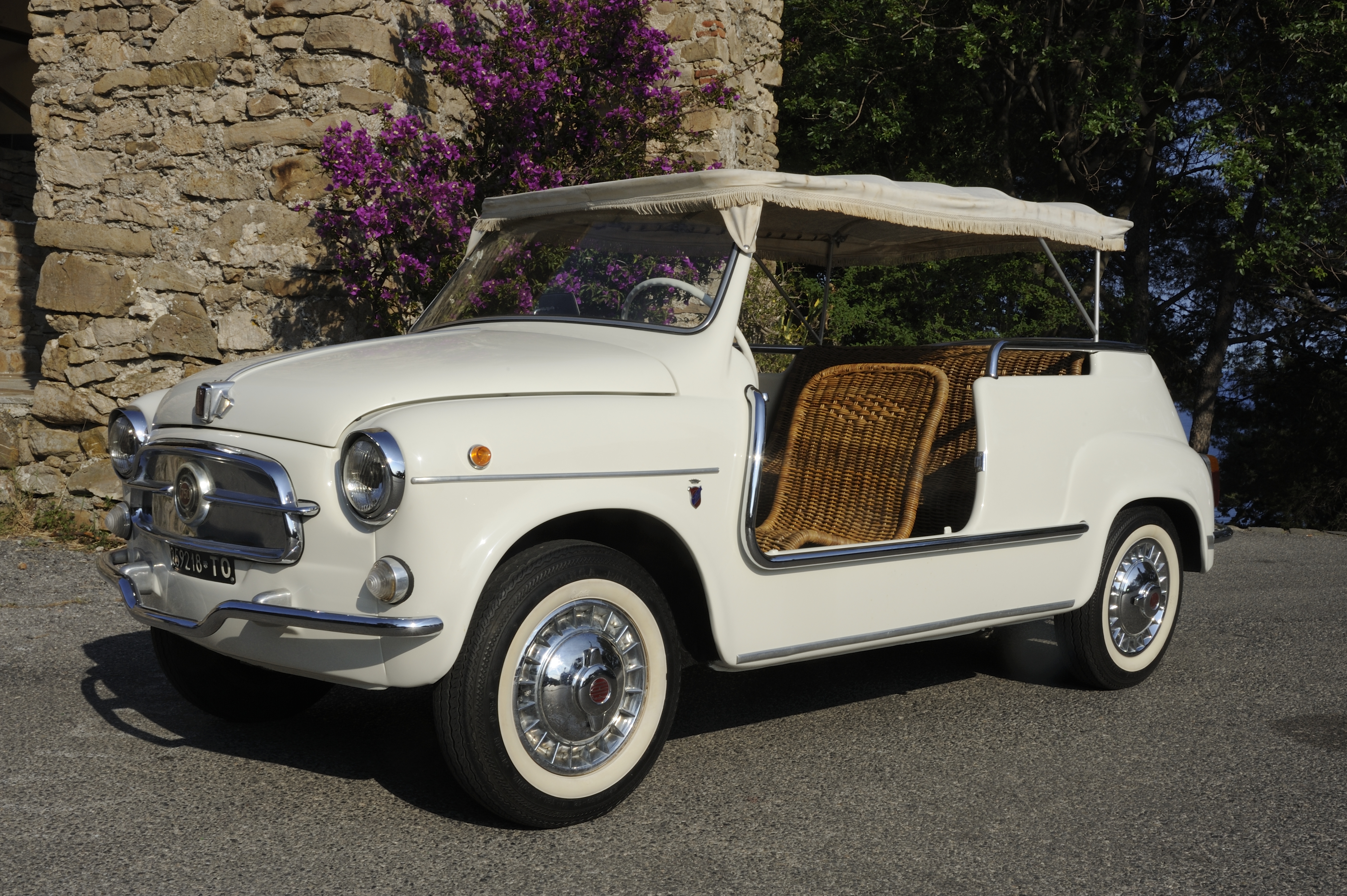 Fiat 600 Jolly par Ghia