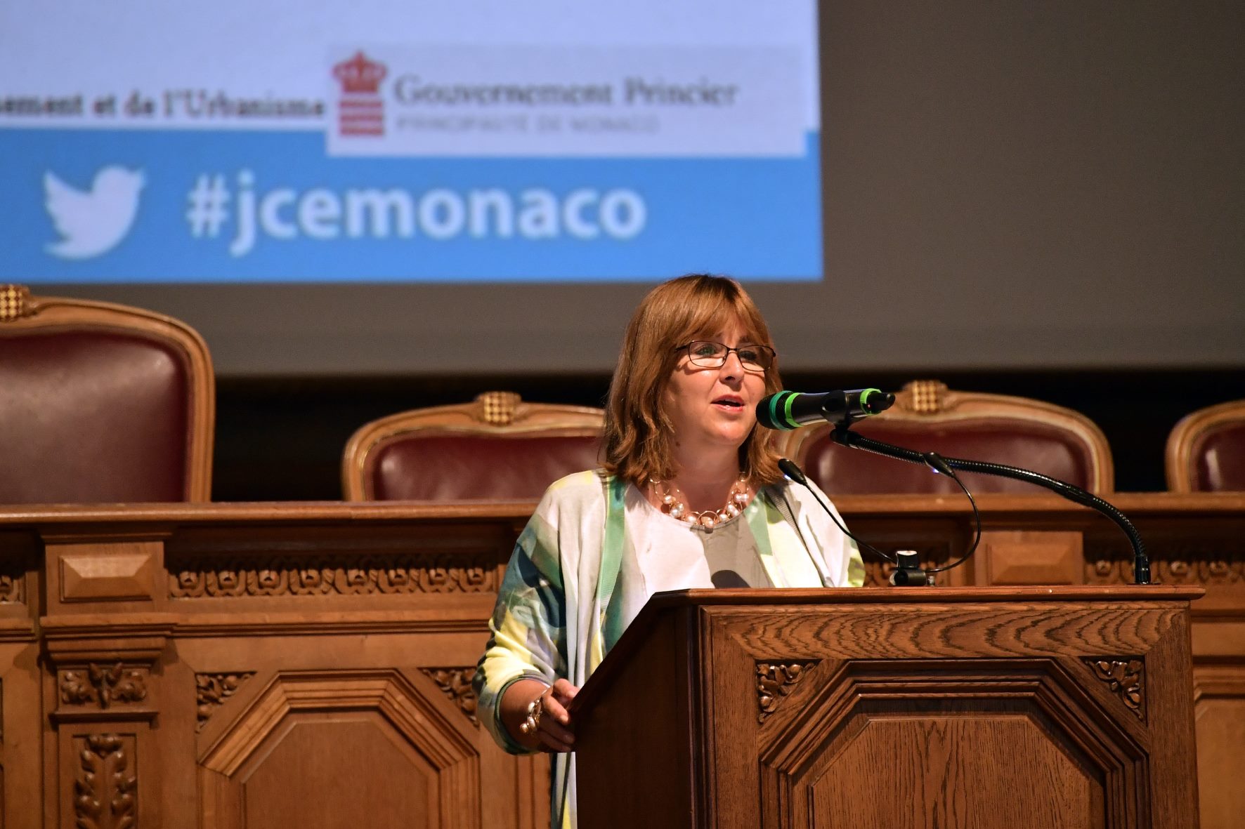 Politique énergétique et climatique de la Principauté : Marie-Pierre Gramaglia invitée de la Jeune Chambre Economique
