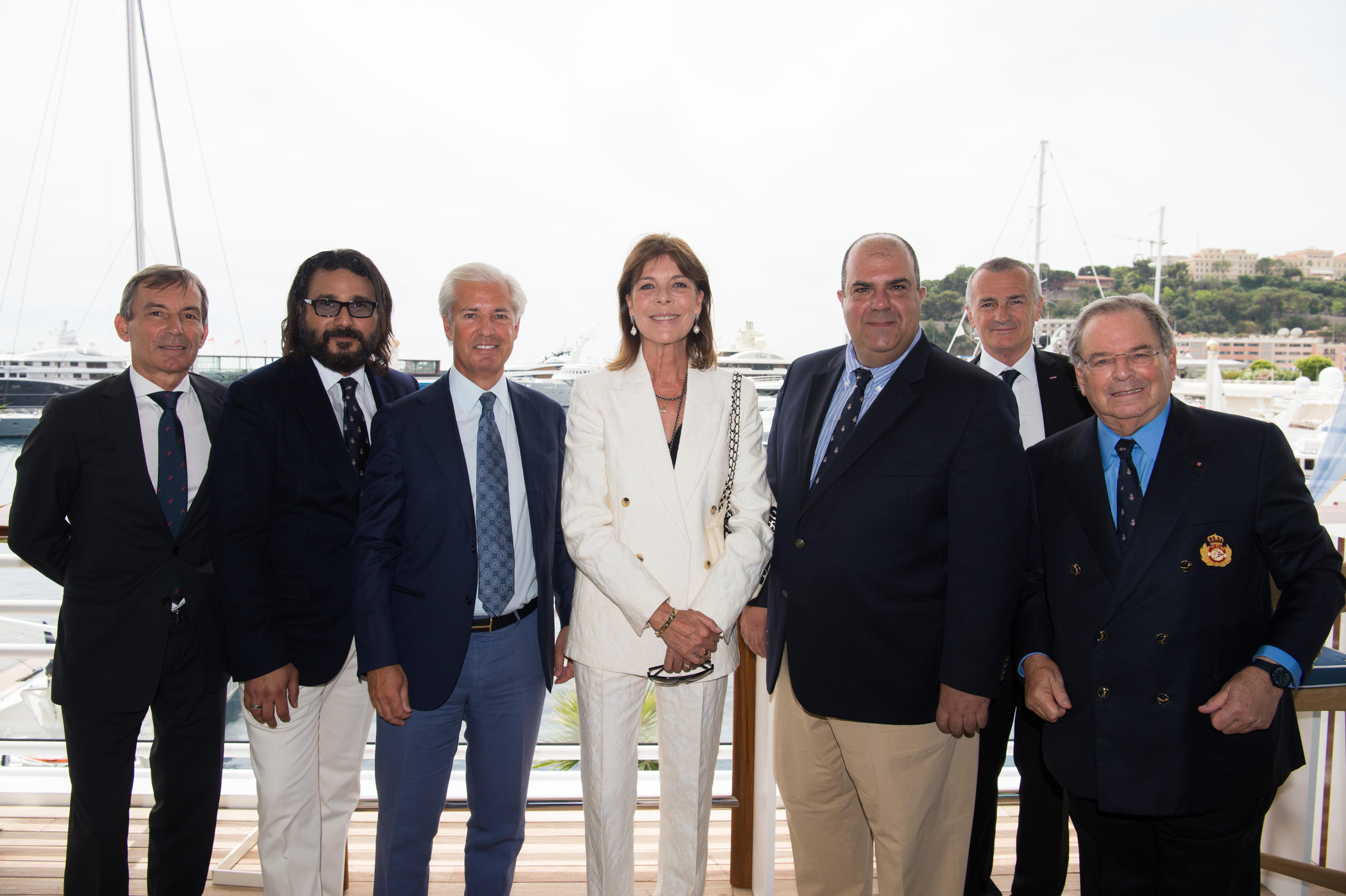 Déjeuner privé au Yacht Club de Monaco en l’honneur des donateurs pour l’Association « Fondation des Amis du CHPG »