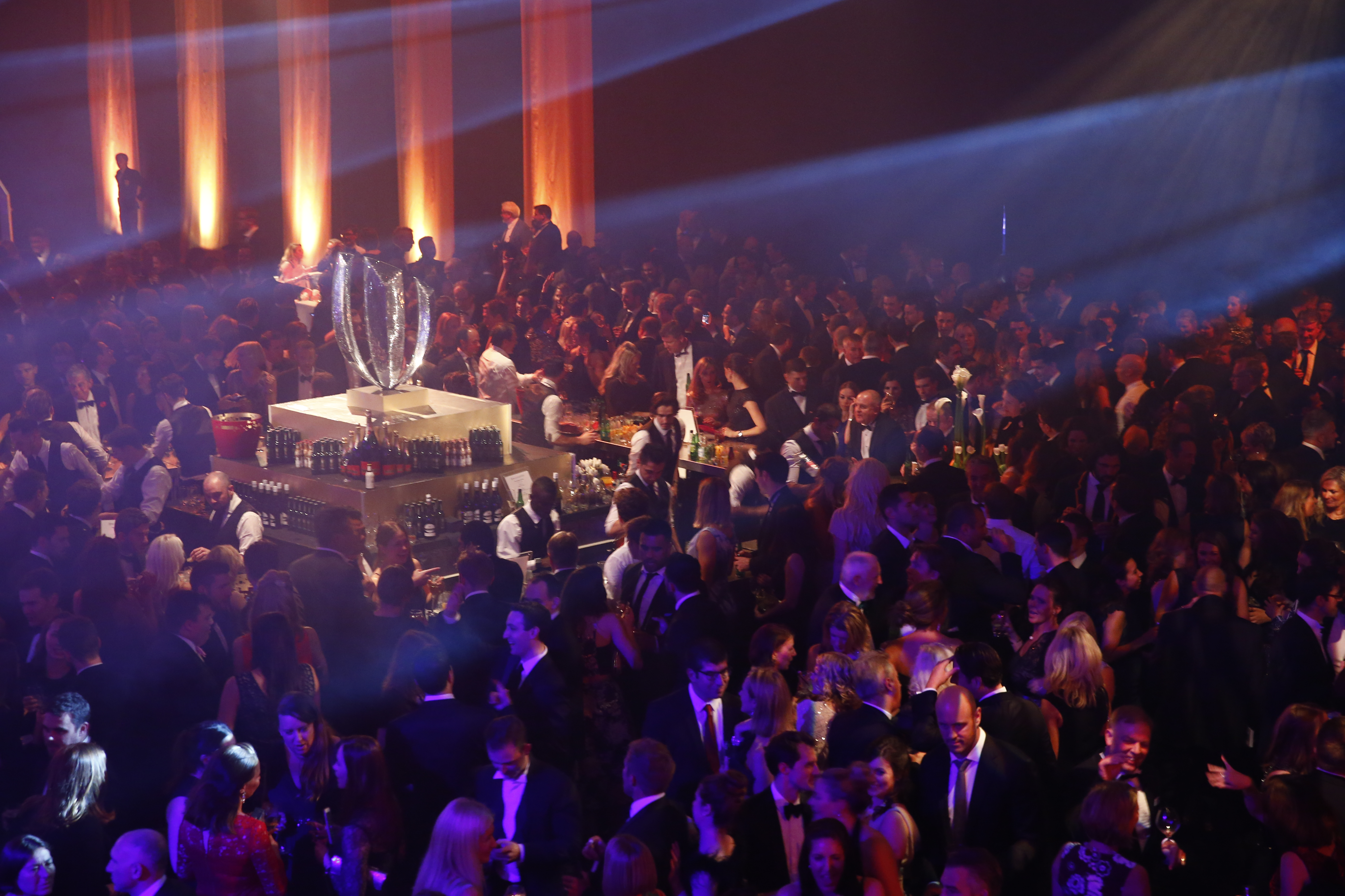 LONDON, ENGLAND - NOVEMBER 01: A general view of the After Party during the World Rugby Awards 2015 at Battersea Evolution on November 1, 2015 in London, England. (Photo by Dan Mullan - World Rugby/World Rugby via Getty Images)