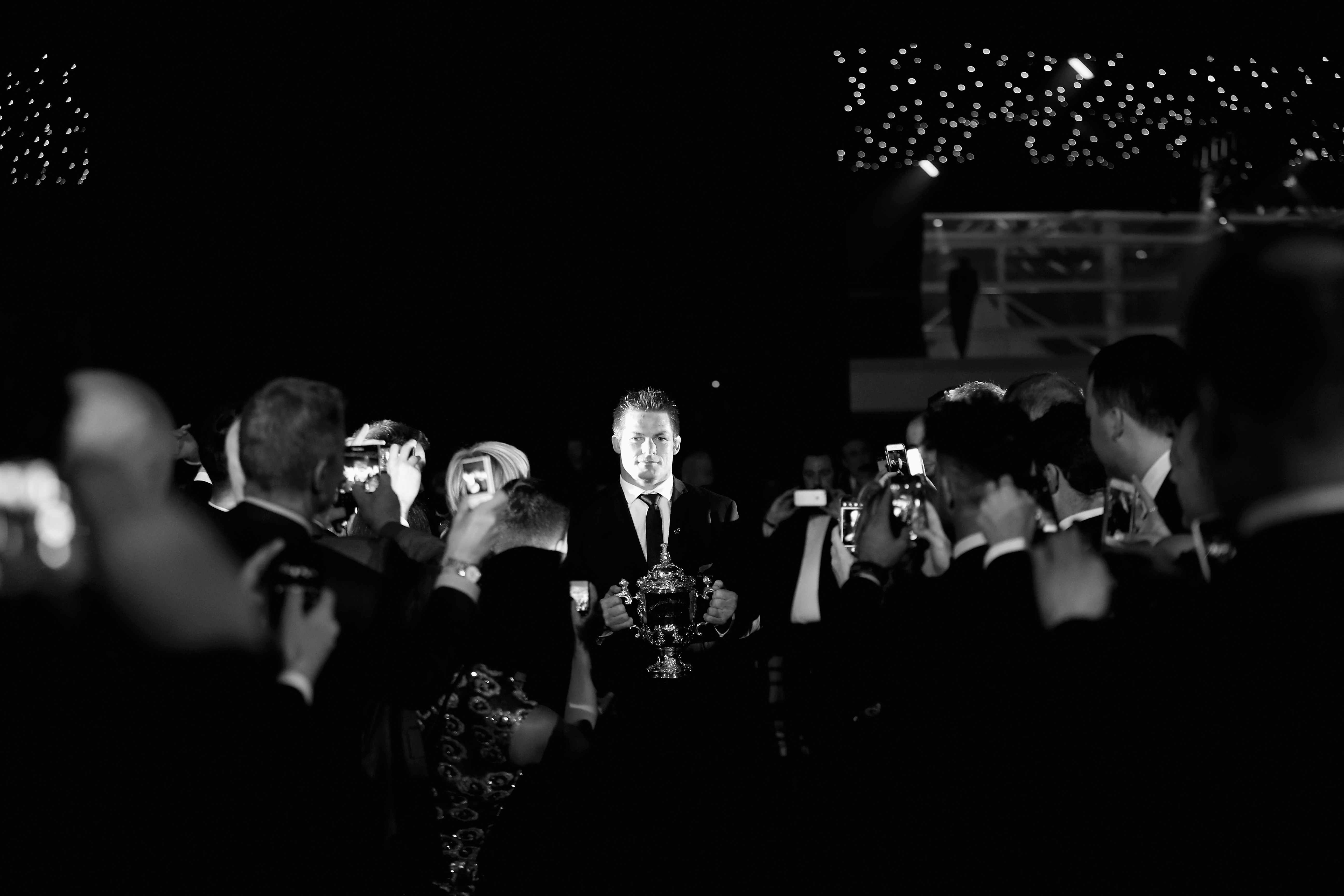 LONDON, ENGLAND - NOVEMBER 01: Richie McCaw of New Zealand during the World Rugby Awards 2015 at Battersea Evolution on November 1, 2015 in London, England. (Photo by Dave Rogers - World Rugby/World Rugby via Getty Images)