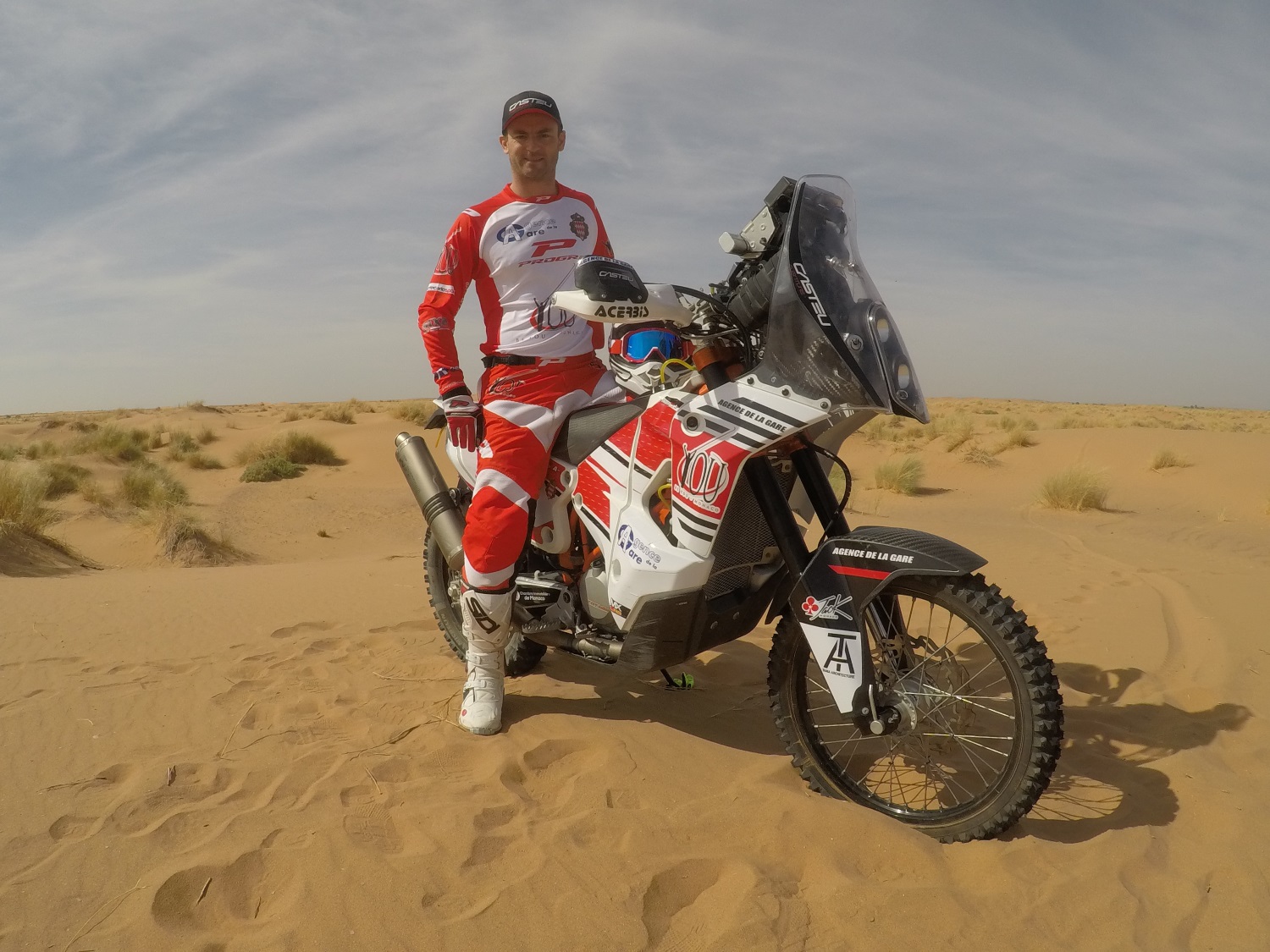 Adrien Maré, enfant du pays, au départ du Dakar 2018 !