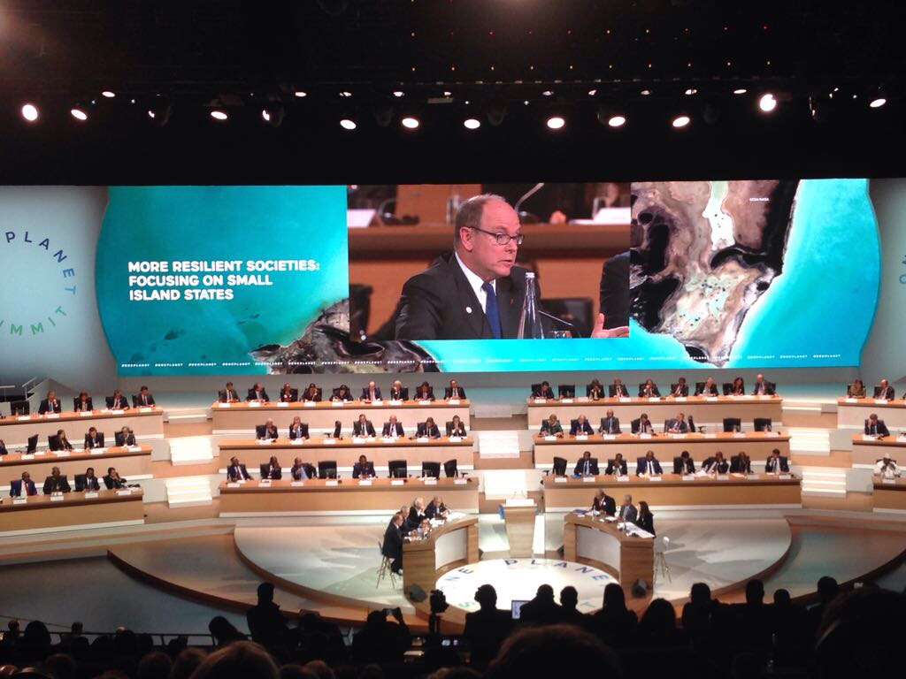Monaco participe au One Planet Summit