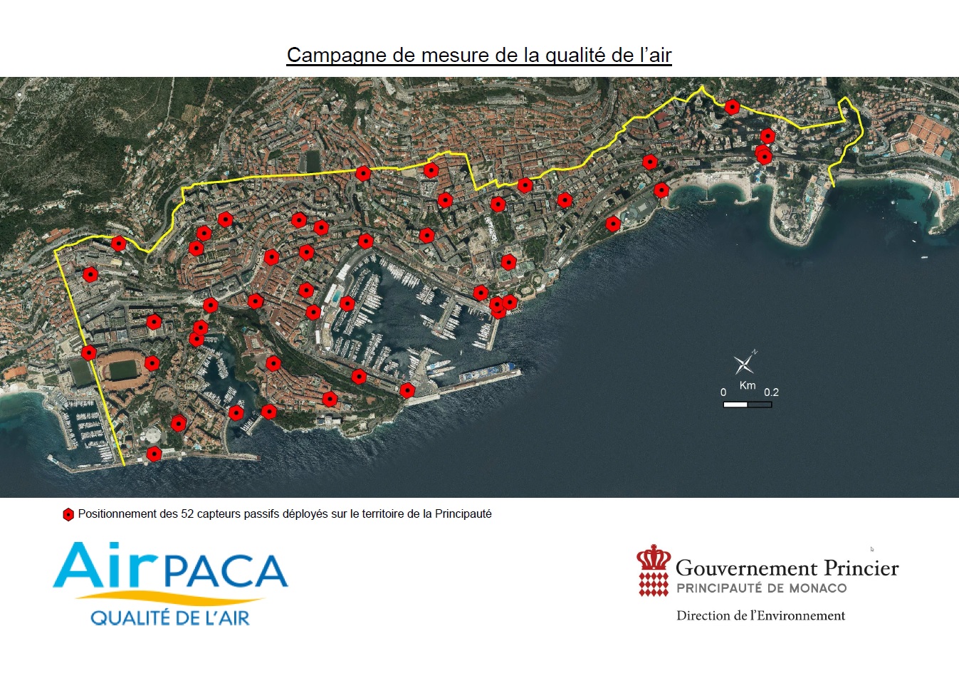 Carte des capteurs