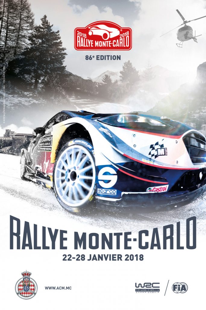 Rallye Monte-Carlo 22-28 janvier 2018 !