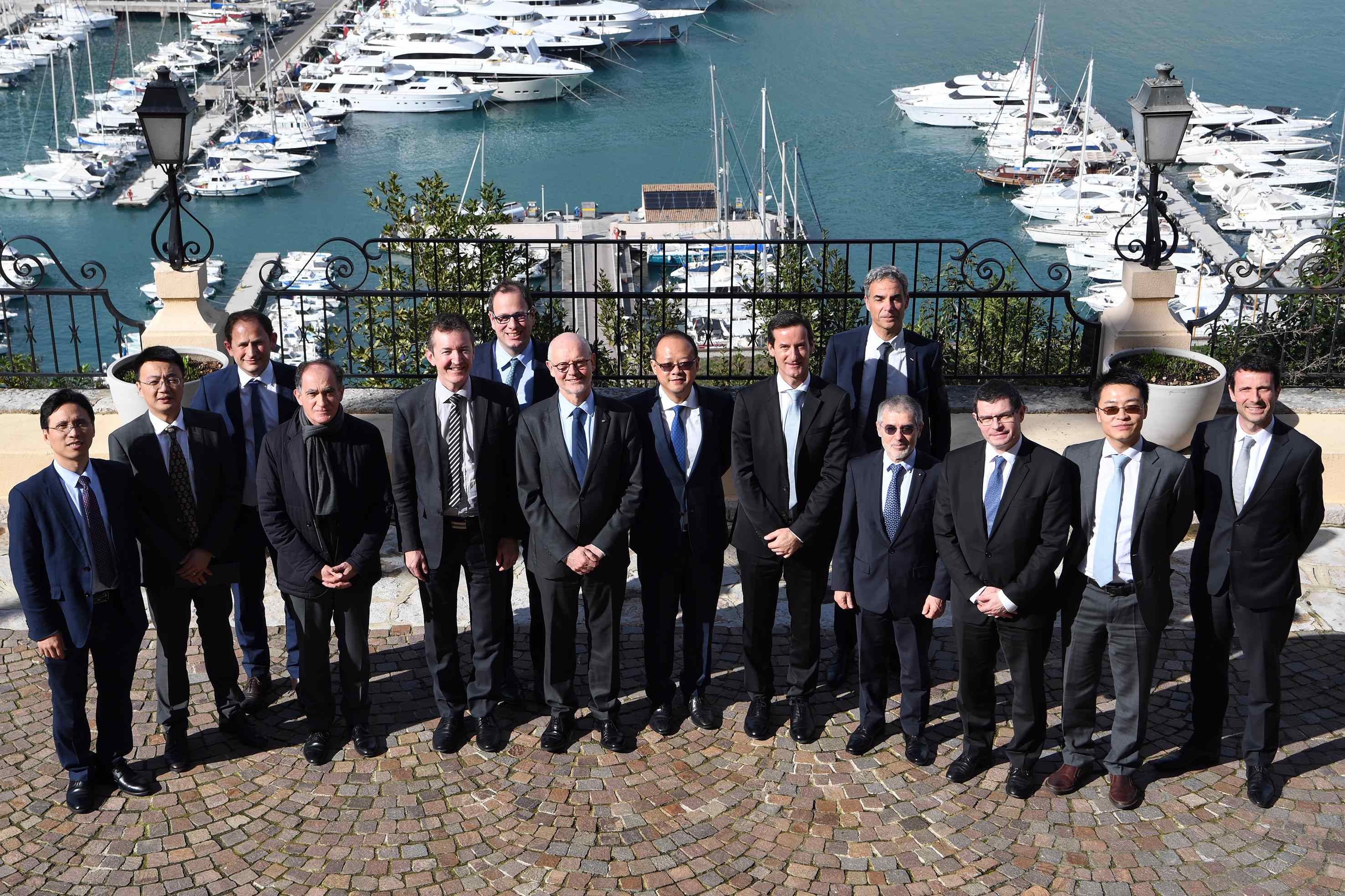 Réunion de travail avec Monaco Telecom et Huawei