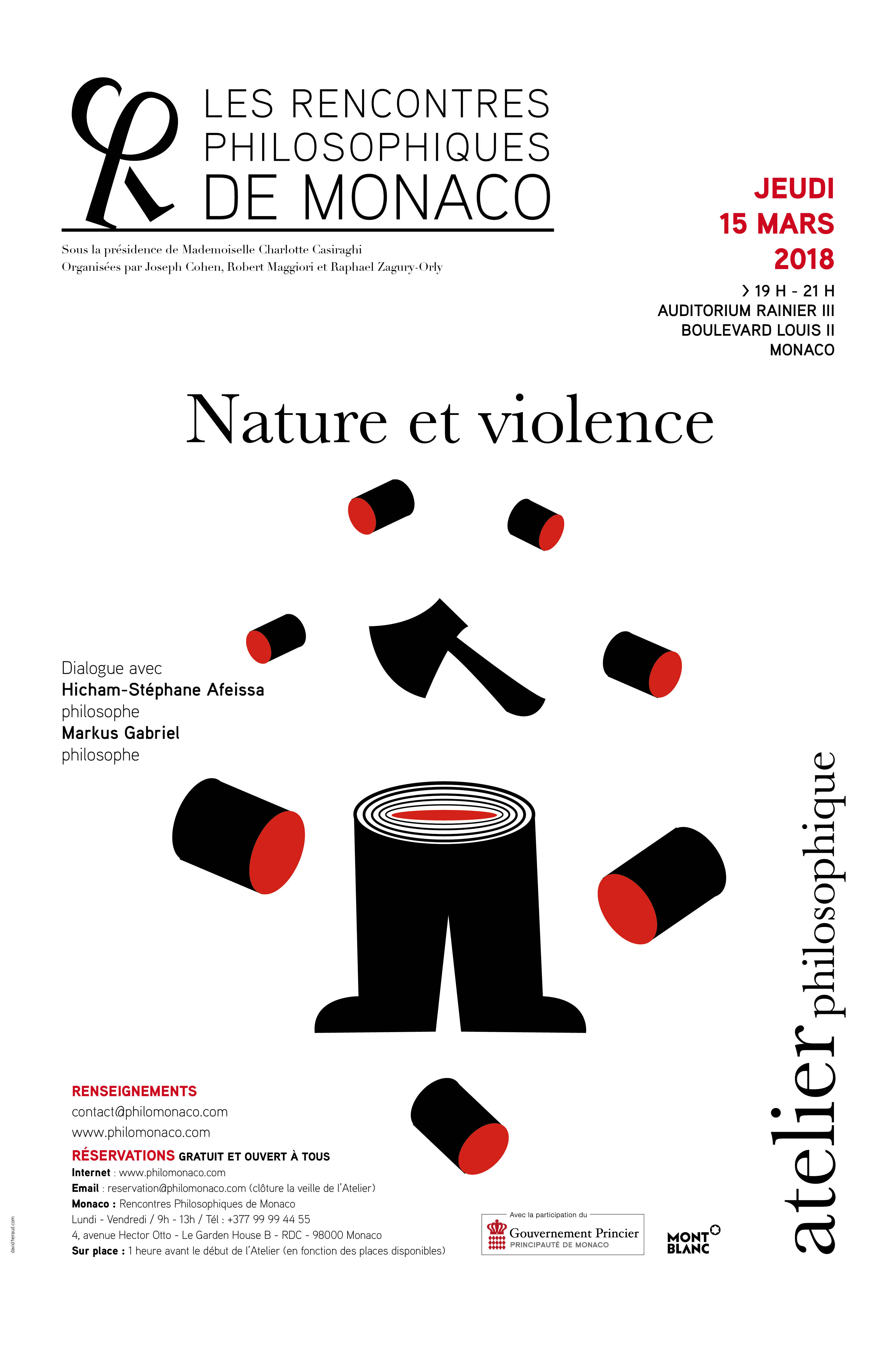 Rencontres Philosophique de Monaco : « Nature & Violence »