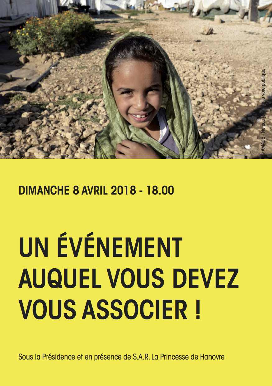 Printemps des Arts : Dimanche 8 avril concert de clôture au bénéfice de de l&rsquo;Amade