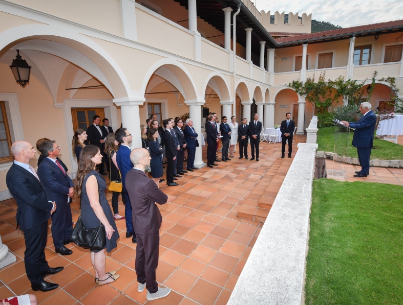 Groupe AELE du Conseil de l'UE visite Palais Princier