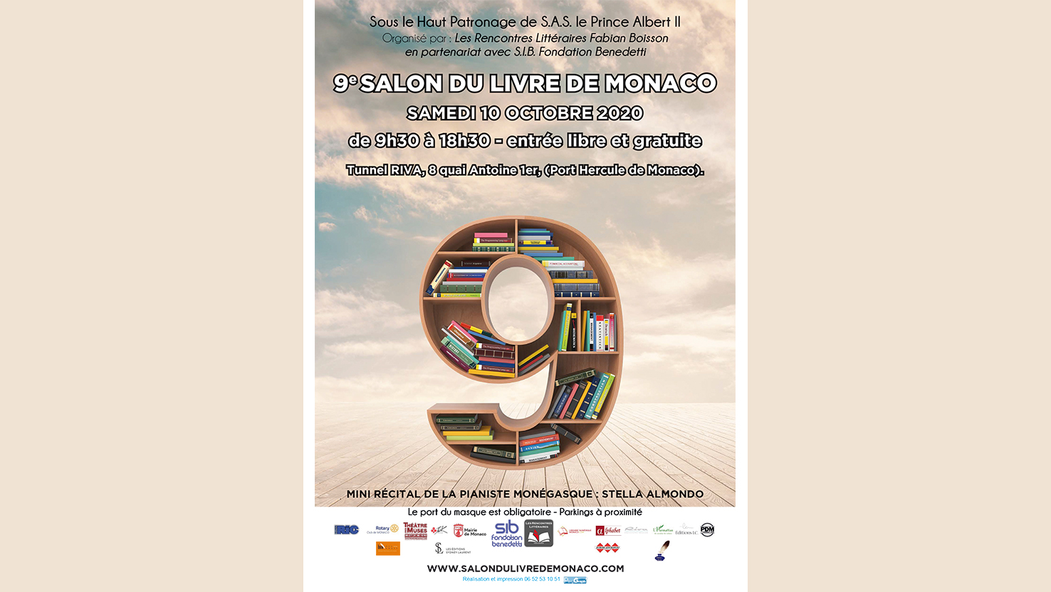 70 auteurs présents au Salon du Livre de Monaco