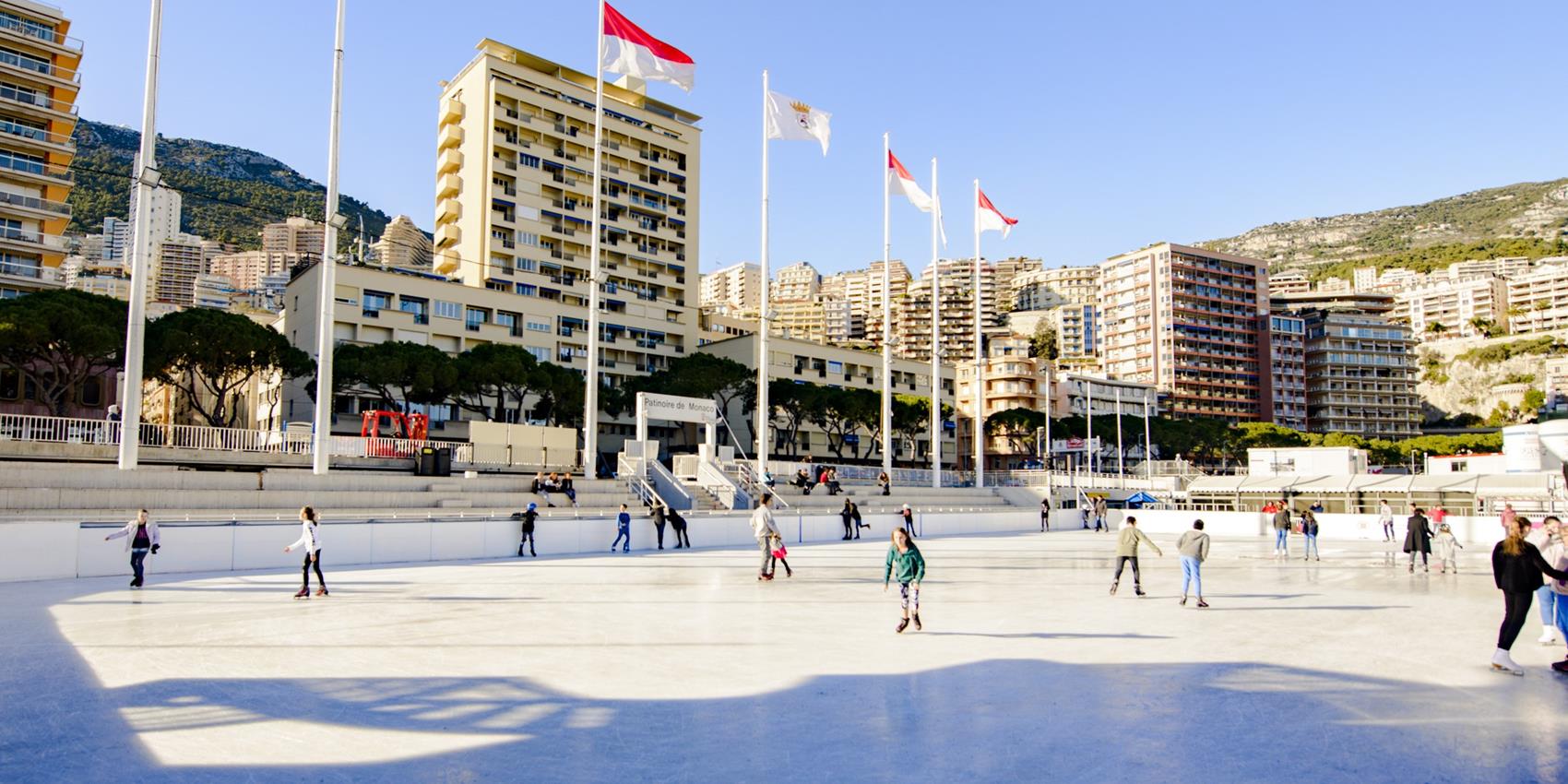 Zoom sur la patinoire de Monaco, écolo et ludique !