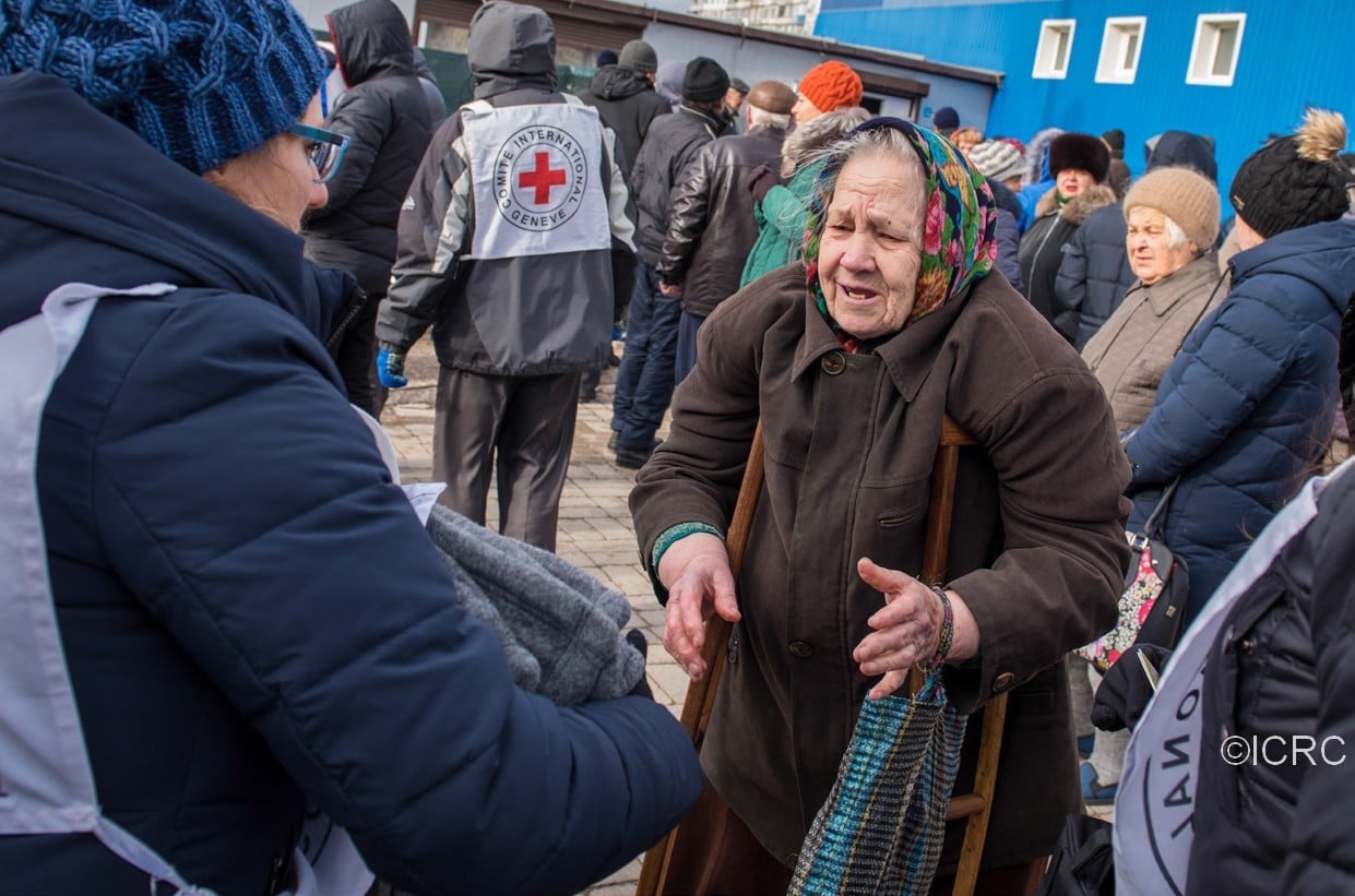 Guerre en Ukraine : la Croix-Rouge et la Mairie appellent aux dons