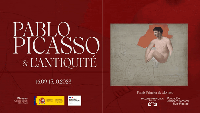 De rares créations de Pablo Picasso exposées au Palais princier de Monaco.