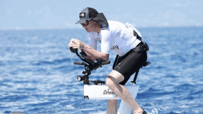 L’équipe Lionheart remporte la traversée Viareggio–Monaco en water bike